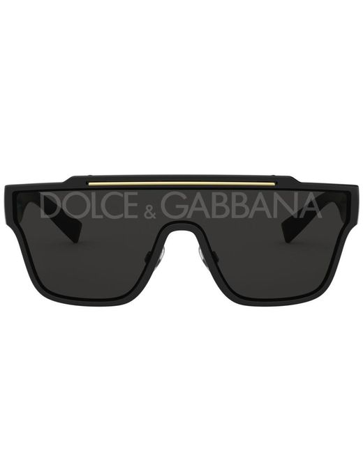 Dolce & Gabbana Black Aviator Sunglasses for men