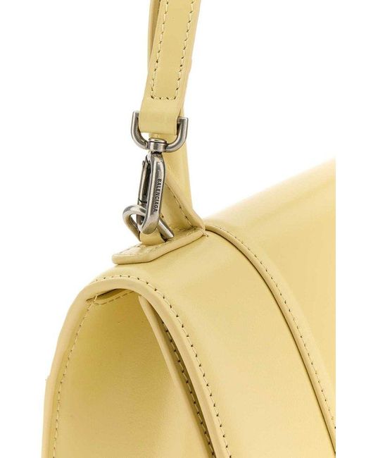 Balenciaga Metallic Hourglass Small Top Handle Bag