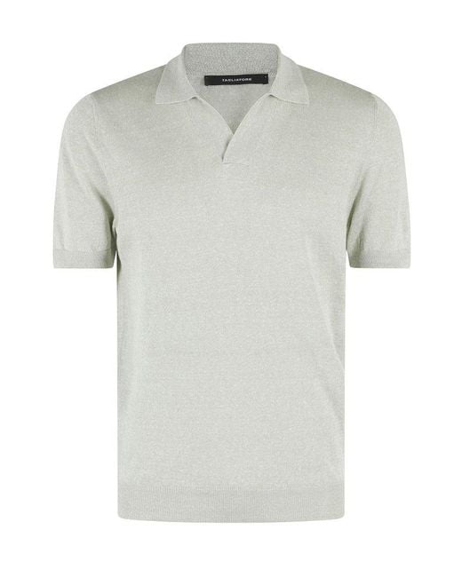 Tagliatore Gray Polo for men