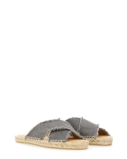 Castaner Gray Palmera Espadrille Sandals