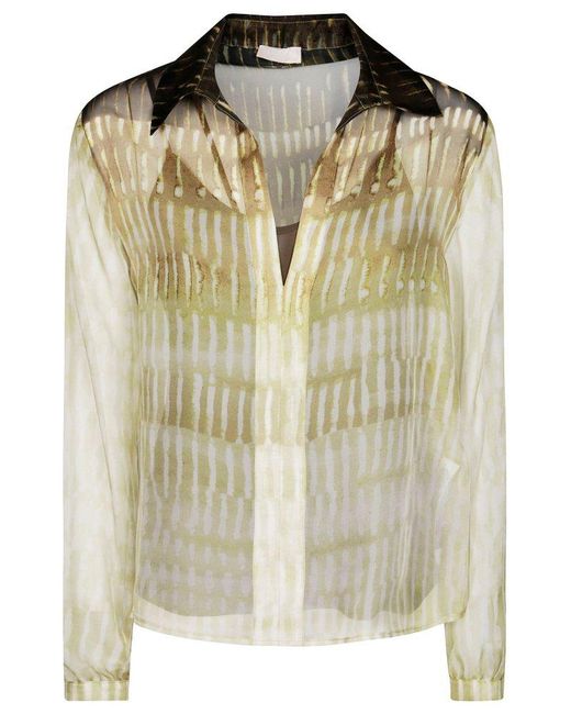 Liu Jo Multicolor Printed Chiffon Blouse