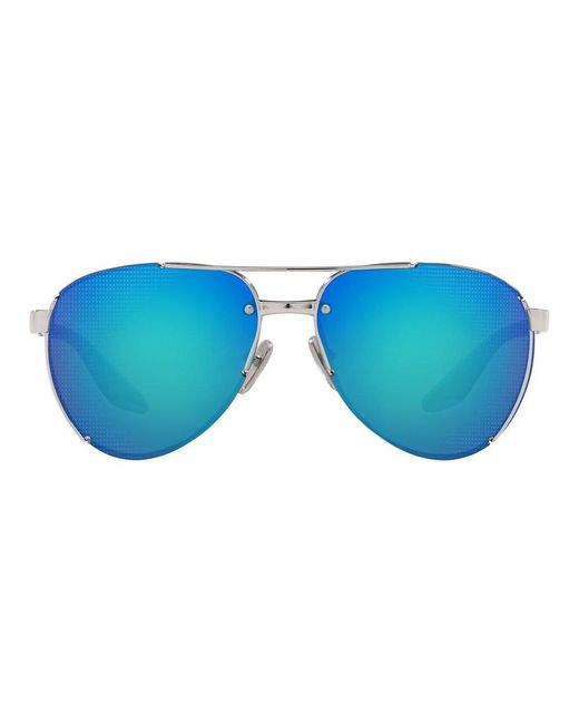 Prada Blue Aviator Sunglasses for men