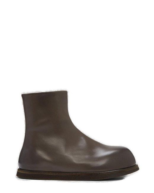 Marsèll Brown Gigante Ankle Boots for men