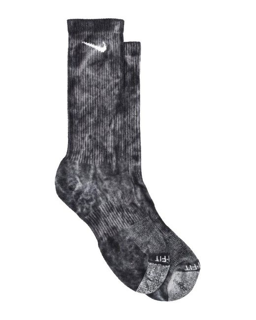 Nike Gray Everyday Plus Cushioned Crew Socks for men