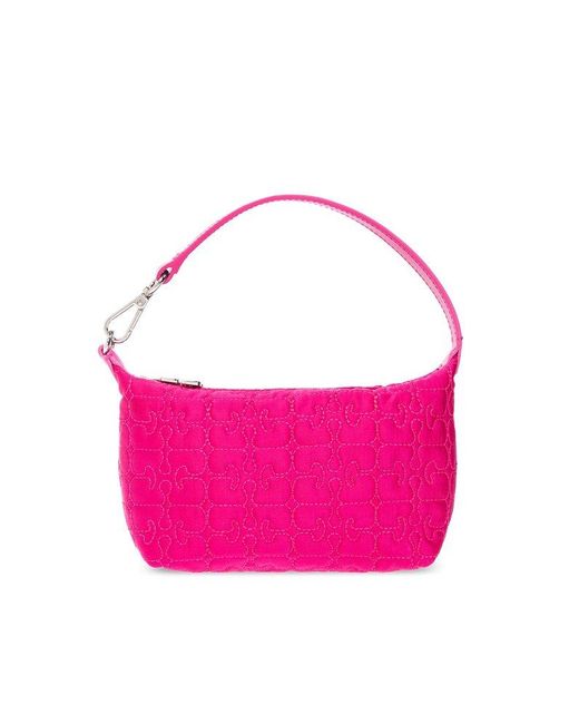 Ganni 'butterfly Small' Handbag in Pink | Lyst Canada