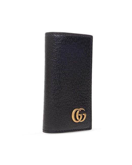Gucci GG Marmont Leather Key Case - Farfetch