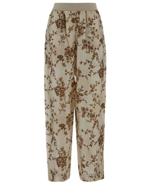 Uma Wang Natural Palmer Tapered-Leg Trousers