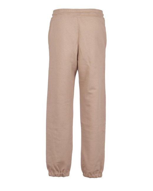 MSGM Natural Lace-Up Cargo Track Pants