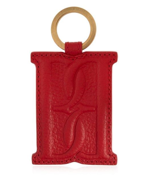 By Malene Birger Red Signature Key Charm
