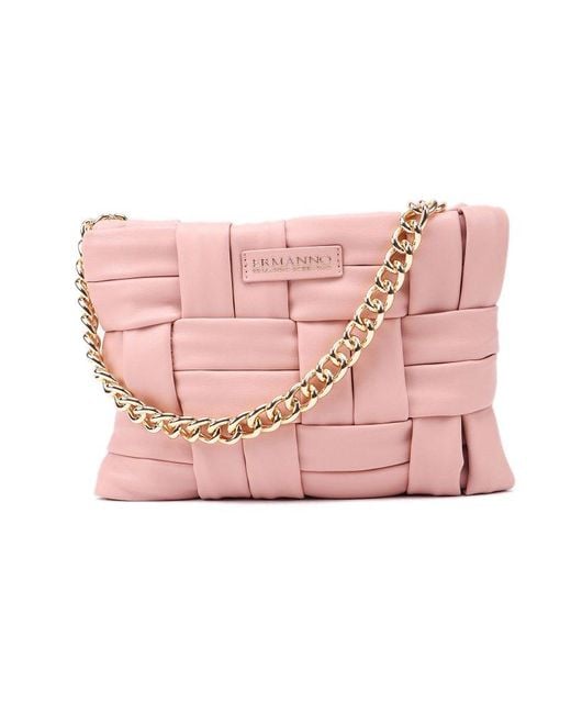 Ermanno Scervino Pink Nima Shoulder Bag