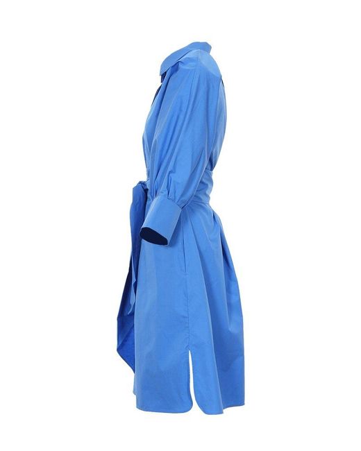 Max Mara Blue Mini Dress