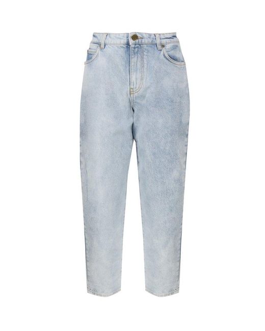 Pinko Blue Mom-Fit Jeans