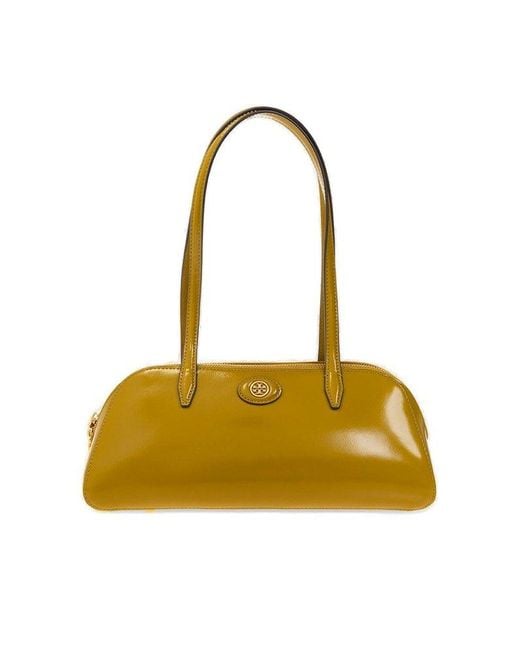 Tory Burch 'robinson Small' Shoulder Bag in Yellow Lyst