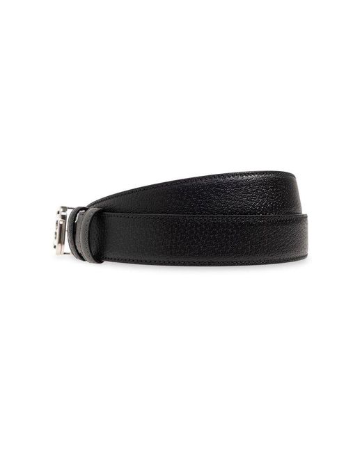 Gucci Black Reversible Belt, for men
