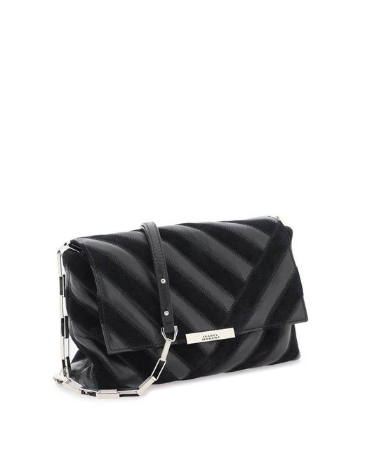 Isabel Marant Black Merine Quilted Leather Bag
