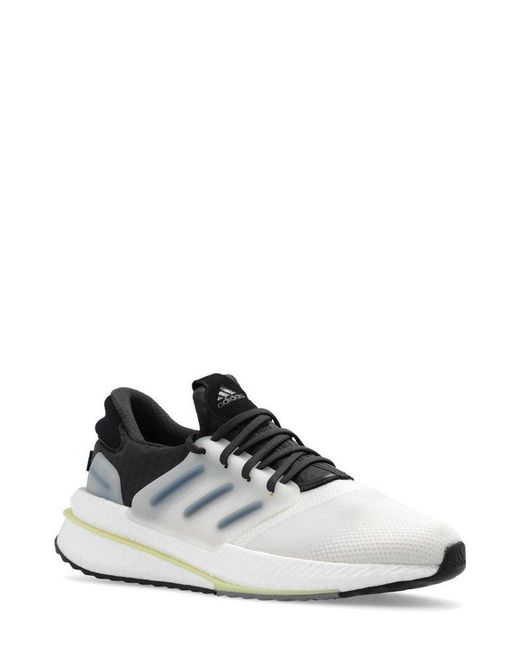 Adidas White X Plrboost Lace-up Sneakers for men
