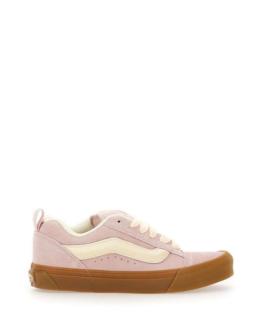 Vans Brown Lace-Up Sneakers