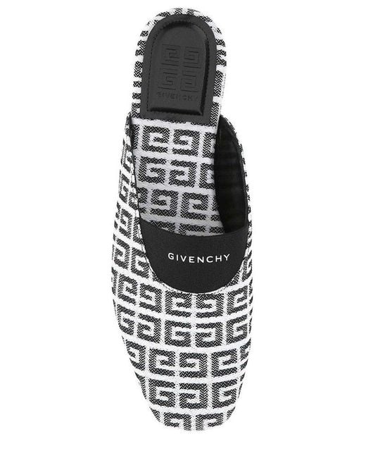Givenchy Multicolor 4g Logo Monogram Slip-on Slippers