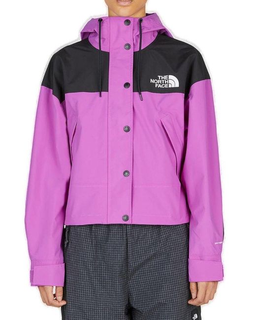 The North Face Pink Reign Windbreaker Jacket