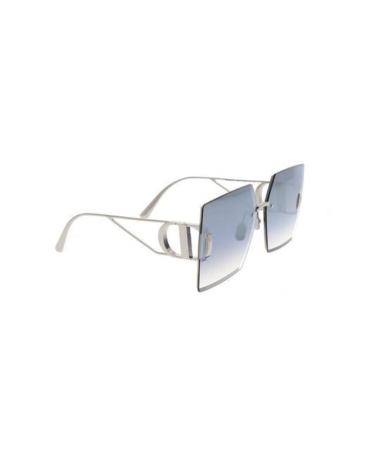 Dior Black Square Frame Sunglasses