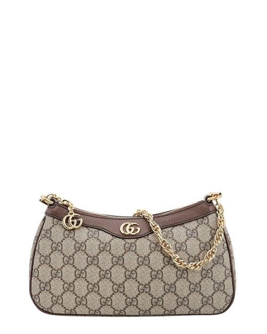Gucci White Ophidia GG Small Handbag