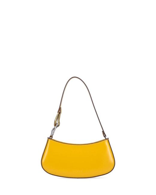Staud Yellow 'ollie' Shoulder Bag