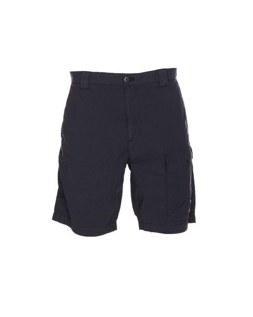 C P Company Blue Shorts for men