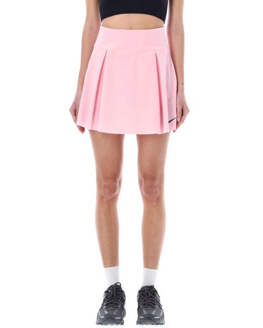Nike Pink Dri Fit Advantage Tennis Skirt