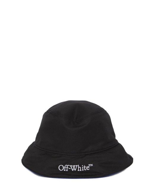 Off-White c/o Virgil Abloh Blue Bucket Hat for men