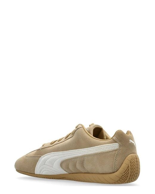 PUMA Brown Speedcat Ttf Low-Top Sneakers for men
