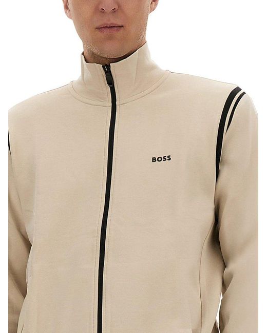 Boss Natural Stretch Regular-Fit Tracksuit for men