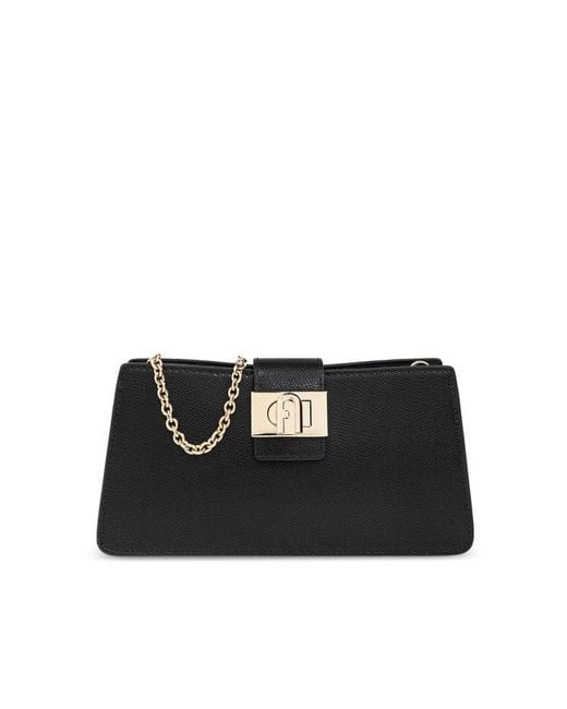 Furla Black '1927 Mini' Shoulder Bag,