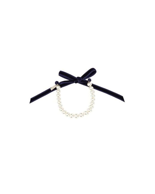 Philosophy Di Lorenzo Serafini Blue Necklace With Pearls