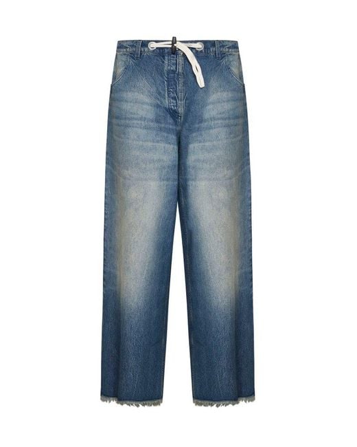 Moncler Blue Jeans for men