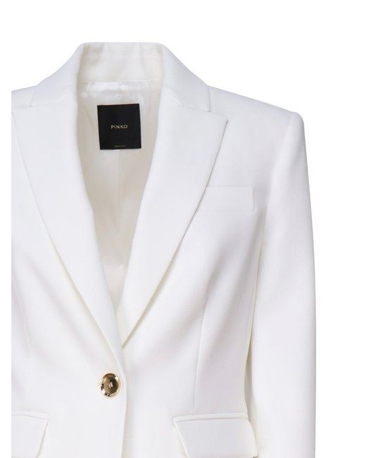 Pinko White Two-piece Tailored Suit