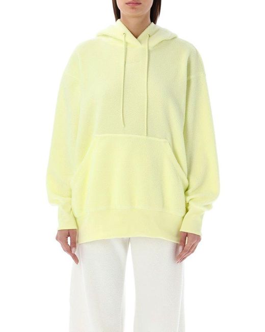 Nike Yellow Oversized Pullover Hoodie