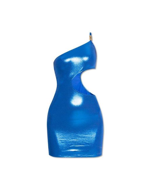 Moschino Blue Mini Beach Dress