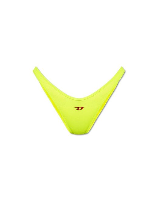 DIESEL Yellow Bfpn-Punchy-X Swimsuit Bottom