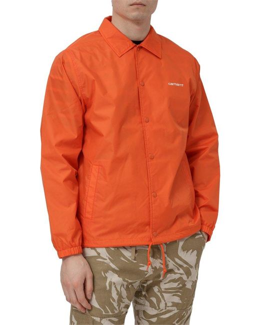 orange coach jacket
