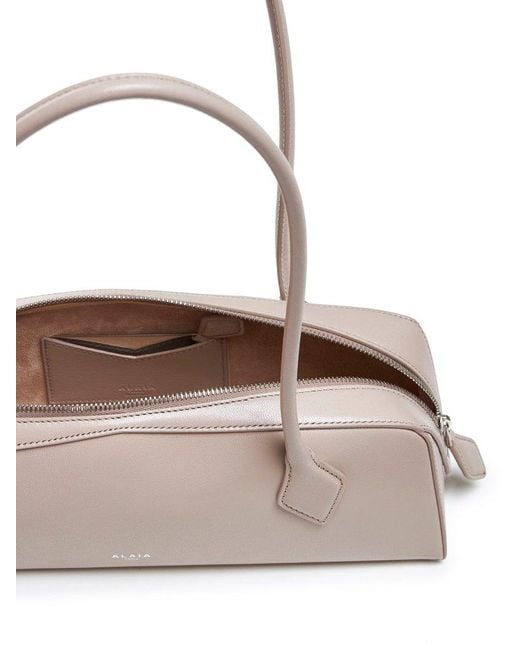 Alaïa Natural Le Teckel Medium Shoulder Bag