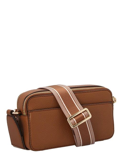 Jet Set Small Pebbled Leather Double-zip Camera Bag