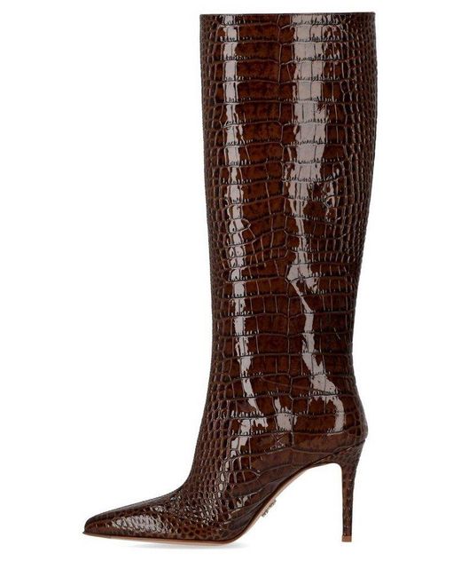 Sergio Levantesi Brown Denise High Boots