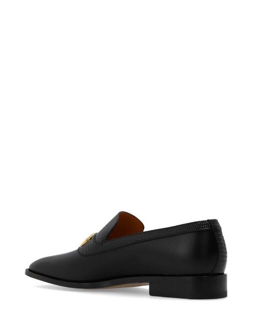 Gucci Loafer With Geometric G in Black for Men | Lyst