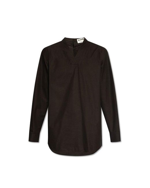Jil Sander Black 'saturday Pm' Relaxed-fitting Shirt, for men