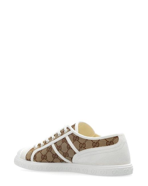 Gucci Multicolor Monogrammed Low-top Sneakers for men