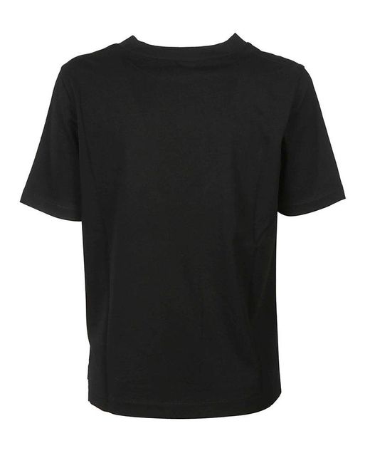 Aragona Black Classic Crew Neck T-Shirt