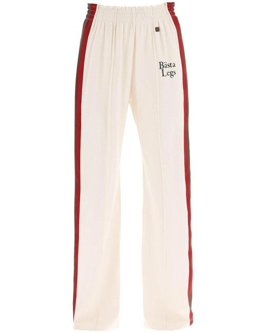 Acne Natural Side Striped Track Pants