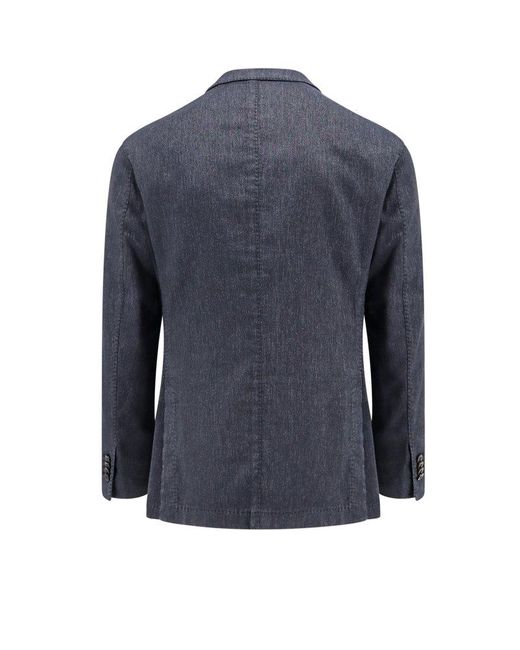 Boglioli Blue Blazer for men