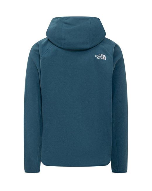 The North Face Blue Glacier Hoodie for men