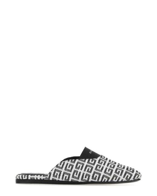 Givenchy Multicolor 4g Logo Monogram Slip-on Slippers